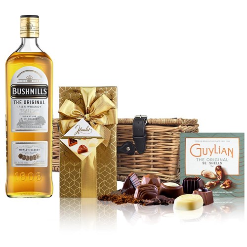 Bushmills Original Irish Whiskey 70cl And Chocolates Hamper